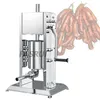 Sausage Filling Machine Manual Stainless Steel Small Vertical Hand Crank Home Effortless Sausage Maker