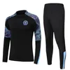 New York City FC Kids Size 4XS to XS Running Tracksuits Sets Men Outdoor Football Suits Home Kits Jackets Pant Sportswear Hiking Soccer Training Suit