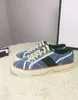 Tennis 1977 Canvas Casual shoes Luxurys Designers Womens Shoe Italy Green And Red Web Stripe Rubber Sole Stretch Cotton Low Top Mens Sneakers