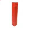 Röda förpackningspåsar 10x15cm (4x6in) Värmeförsegling av godisväska Stand Up Aluminium Foil Ziplock Användning för kaffehög QTY