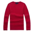 2021 mens sweater crew neck mile wile polo classic knit cotton winter Leisure Bottomed jumper pullover 8colors