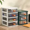 tiroirs de rangement en plastique de bureau