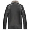 Men's Leather & Faux Genuine Jacket Men Natural Coat Winter Luxury Cow Jackets Chaqueta LSY069068 MY1444