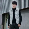 Man herfst winter 2021 nieuwe eendendown trend vest mouwloze vest jas verdikte herenjas Koreaanse versie mode G1108