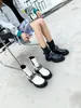 2021 novas mulheres chesil botas de alta qualidade luxuoso desenhador cadeia de couro intertravando moda clássico bota com caixa 35-41 tamanho