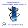 Typ-C-Kabel 3A Schnellladung USB-C für Samsung Galaxy S10 S10E S9 S8 S20 S21 Plus Xiaomi 11 Huawei P30 Ladekabel Fabrikgroßhandel