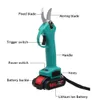 98v Cordless PRUNER Lithium-ion Snoezen Shear Efficiënte Fruit Tree Bonsai Snoeien Elektrische Takken Cutter Landscaping 210719