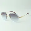 Direct s Designer-Sonnenbrille 3524027 mit geschliffener Linse und Metalldrahtbügeln, Brillengröße 18-140 mm210O