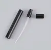 100pcs/lot 2ml 3ml 4ml 5ml Small Plastic Perfume Spray Bottle Black Sample Mist Sprayer Atomizer Pump