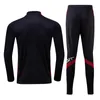 21SS Hommes Sport Running Football Vêtements d'entraînement Veste + Pantalon Costume 2021/2022 Enfants Football Formation Survêtements Ensembles de vêtements de sport Taille asiatique 2XS-4XL