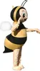 Real Picture Bee Mascot Costume Fancy Dress voor Halloween Carnaval Party Supporting Merk op