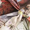 Tangada kvinnor överdimensionerade blommatryck långa kimono -blusar med snedstreck chic kvinnlig casual lady skjorta blusas 3h570 210609