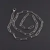 Mode acier inoxydable collier longue clavicule chaîne colliers ras du cou pour femmes hommes Boho bijoux à bricoler soi-même cadeau collier Hombres