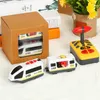 RC Electric Train Set Toys for Kids Car Diecast Slot Toy Fit Standard Wood Track Railway Battery Christmas Trem 2111028273093
