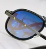 Modedesign-Sonnenbrille 0241S Pilotenfassung mit kleinem Lederknopf, avantgardistischer und beliebter Stil, hochwertige UV400-Brille