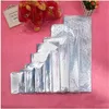 18 * 25/20 * 30/25 * 35/35 * 50cm Sac d'emballage en plastique transparent PLASSE PLASSE PLASSE PLASSE DE COUCHES POUR JOINTS D'ANNIVERSION FORON FÊTE DE MARIAGE 210724