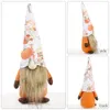 Thanksgiving Day Party Gnome Harvest Festival Tomte Nisse Swedish Elf Home Farmhouse Kitchen Decor Shelf Tiered Tray Decorations