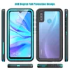 Pour Huawei P40 P30 Lite P30 Pro étanche IP68 plongée anti-poussière étui de téléphone pour Huawei Mate 20 30 Pro Coque de natation entièrement scellée