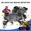 Transparente Sem Fio Bluetooth Remoto Controlador Pro Gamepad Joypad Joystick para Nintendo Switch Pro Console de Jogos Games