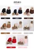 Wholale Winter Mode Warm Kerst Kinderen Gebreide Beanie Hoeden en Sjaal met Faux Bont Pom Oor Protector Hoeden