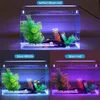 Aquarium Light Bar LED Fish Tank on Lamp Plant Growing Lighting Aquatic Landscape Decor 18-58cm Extensible Accessories 220210