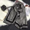 Neck Ties 2021 Houndstooth Cashmere Scarf Women Men Winter Plaid Holiday Gifts6631217
