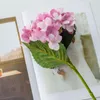 Dekoracyjne kwiaty wieńce symulacyjne hortensja fałszywa jedwabny łuk kwiatowy WPROWADZENIE DOMOWA DEKORACJA Ślubna sztuczna