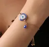 Charme Turc Bleu Cristal Mauvais Oeil Bracelets Pour Femme Chaînes En Or À La Main Bracelet Chanceux Femme Bijoux 2873631 Tmmta Jmxco3640153