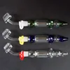 New Nector Collector Kit with 10mm 14mm Joint Quartz Tips Keck Clip Quartz Bangers Nector Collector Kits Smoking Pipe NC20
