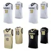 Nik1 NCAA College Vanderbilt Commodores Basketball Jersey 4 Kenyon Martin Jr 4 Wright 5 DJ Harvey 13 Matthew Moyer Cousu sur mesure