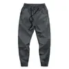 Harembyxor Mäns Solid Elastiska Midja Joggers Casual Japanska Streetwear Men Hip Hop Kläder Man Mode Baggy Byxor 210715