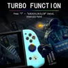 Oyun Denetleyicileri Joysticks Joy-Con Switch Denetleyicisi Turbo Ayarlanabilir Titreşim ve LED Işık Kavrama Stand Joypad For316U