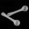 1000pcs 1G Professional Plastic 1 Gram Scoops Spoons For Food Milk Washing Powder Medcine White Measuring Spoons SN2205 612 R24367664
