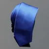 Solid neckties Narrow version Tie 5*145cm Men Neck 28 colors Occupational for Father's Day Men's business ties ZYY1070