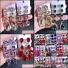 Dangle Lustre Boucles D'oreilles Bijoux 2021 Colorf Strass Goutte Longue Bohème Europe États-Unis Rétro Verre Foret Tempérament Mariage Fo