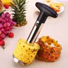 Fruktverktyg Rostfritt Stål Ananas Peeler Cutter Slicer Corer Peel Core Kniv Gadget Kök Tillbehör EED6113