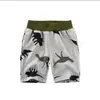 Inpepnow Dionosaur Baby Girls Shorts для мальчиков полоса / камуфляж детская одежда лето / весна детские брюки SS CZX38 210723