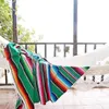 Beach Blanket Beach Towel Tassels Throw Rug Mexican Style Blankets Picnic Handmade Striped Tablecloth