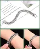 ZB002 Hip Hop Street Fighter Trendsetter Cuba Chain Inlaid with Diamond Bracelet 12mm Full for Men and Women Gold Plated Necklaces 20pcs