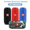 TG117 Trådlös Bluetooth-högtalare Vattentät Bärbar Utomhus BoomBox 10W Dator Ljudbox TF USB Musikspelare Handsfree för iPhone Xiaomi Huawei