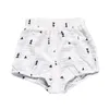 Bébé garçons filles PP pantalon été triangulaire pain pantalon Shorts enfants rayure point coton et lin Bloomers 2725 Y2