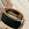 Lady Modny kształt siodła projektant Messenger Mała klapa Solid Crossbody Quality Skórzane Torebki Ramię