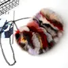 Bag Parts & Accessories 2021 Luxury Real Fur Multicolor Fashion Women