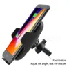 Caricabatterie wireless C10 Telefono cellulare QI Fast Car per iPhone Supporto da auto per pad di ricarica wireless per Samsung