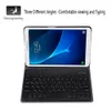 Étui clavier russe pour Samsung Galaxy Tab A A6 10.1 2016 SM-T580 SM-T585 T580 T585 tablette couverture en cuir clavier Bluetooth