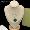 Designer Jewelry Choker Clover Pendant Necklaces Large Ladies Sweater Chain Charm Earrings Stud Classic Love Charm Couple Gift Scr9292403