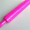 Love Heart Rose Flower Embossing Rolling Pin Baking Cookies Biscuit Fondant Pastry Cake Decorating Tool Dough Engraved Roller 211008