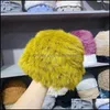 Stingy Brim Hats & Caps Hats, Scarves Gloves Fashion Aessories Real Rabbit Hair Keep Warm In Snowy Days Leisure Bucket Cap Men Women Fisherm