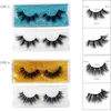 Partihandel 3d Faux Mink Lashes Bulk 30 Par Falska ögonfransar Wispy Naturliga 15 stilar Mixed Soft Reusable Eyelash Extension Lash Pack med Glitter