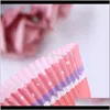 Other Festive Supplies Home Garden100 Pcs Paper Baking Cups Cupcake Wrappers Liners Muffin Cases Cake Cup Party Favors Red Drop Delivery